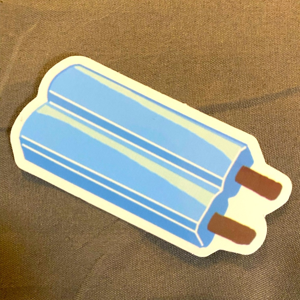 🌈20/$12🌈 Blue Popsicle Sticker